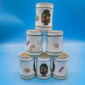 Vtg Gift Ideas Creation Midcentury MCM Juice Glasses Tumblers Set of 6